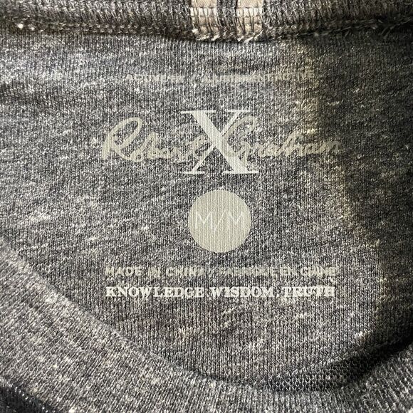 Robert Graham Sweater Camo Elbow Patches Crew Neck‎ Men’s Medium - Picture 3 of 9